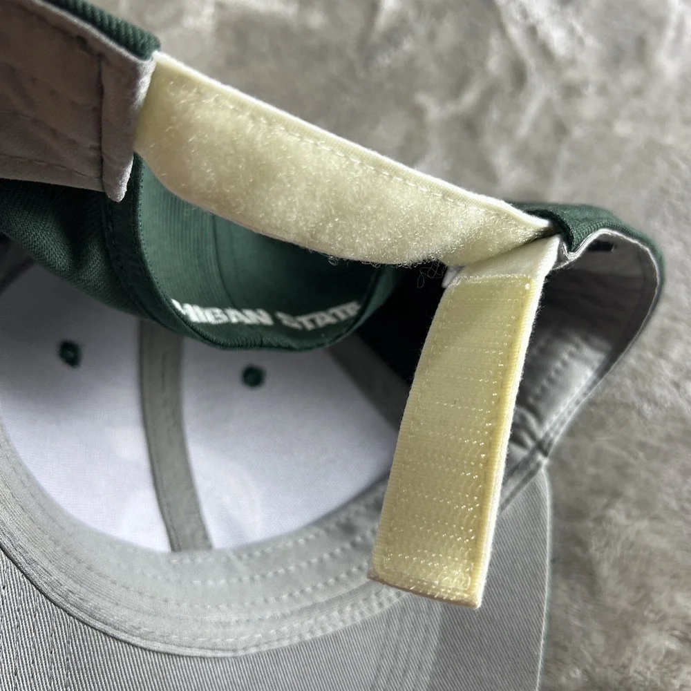 Nike Legacy91 Dri-Fit Michigan State Spartan‎ Crest Green White Hat Adjustable - Picture 10 of 10